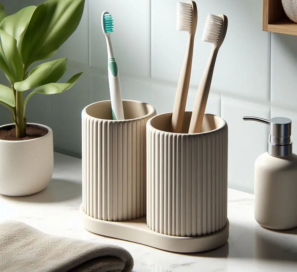 Ensemble porte-brosses à dents