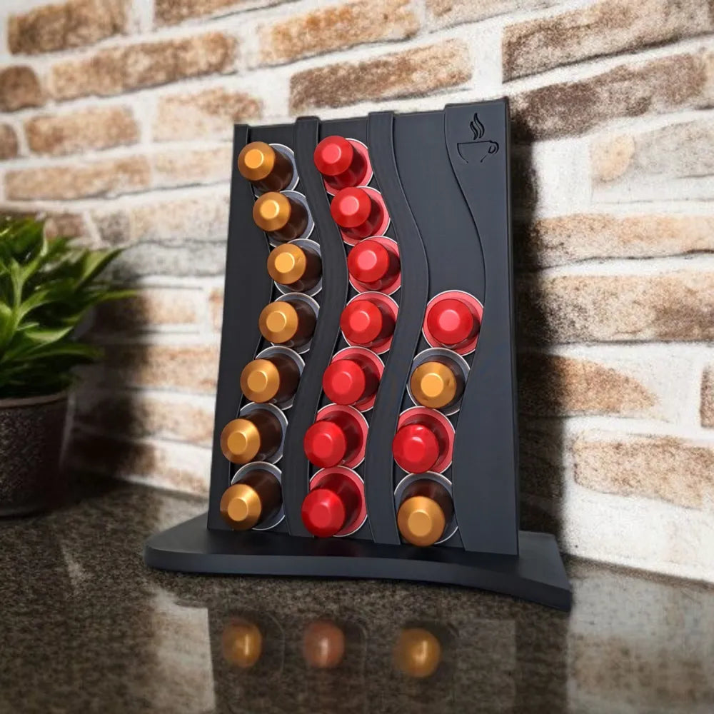 Support et organisateur de capsules Nespresso